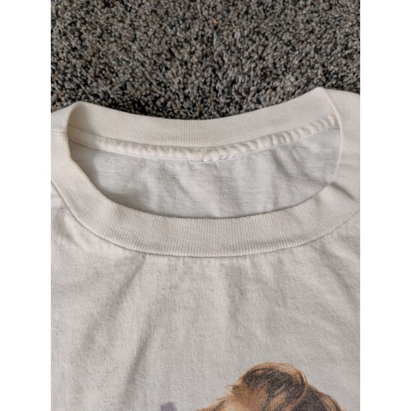 1998 Shania Twain Graphic T Shirt Men's White Vintage Concert Tour Tee - Picture 6 of 6